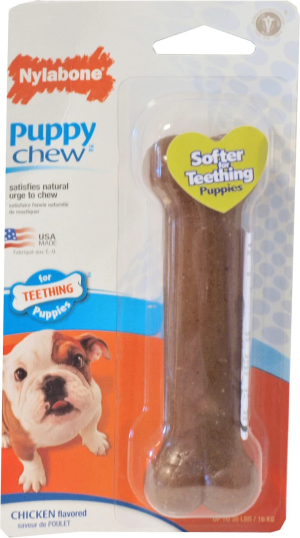 NylaBone Puppy Chew Bone M 1 NylaBone Puppy Chew Bone M