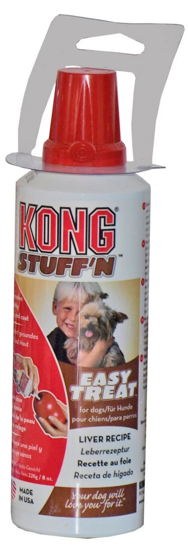 Kong Spuitbus Stuff'n Easy Treat Liver 1 Kong Spuitbus Stuff'n Easy Treat Liver