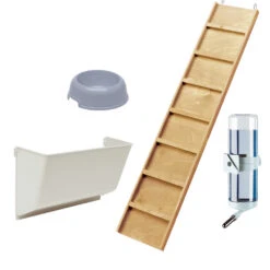 Ferplast Knaagdierverblijf Grand Lodge 120 Plus Grey -Beeztees Winkel 0190001041 1