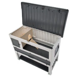 Ferplast Knaagdierverblijf Grand Lodge 120 Plus Grey -Beeztees Winkel 0190005377 1