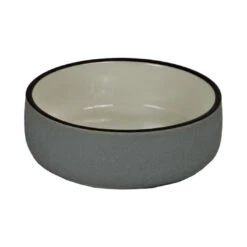 Boon Voer- En Drinkbak Stone Grey Mat 13 Cm
