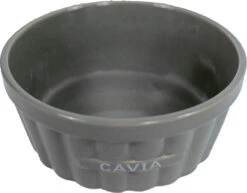 Boon Cavia Voerbak Steen Ribbel Taupe 12 Cm