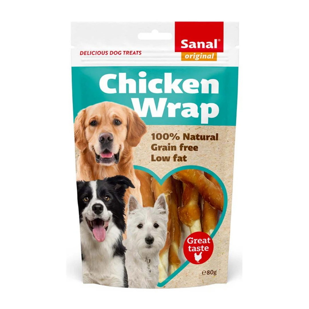 Sanal Chicken Wrap 80 Gr 1 Sanal Chicken Wrap 80 Gr