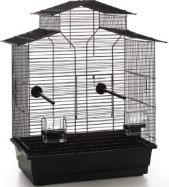 Beeztees Vogelkooi Iza 2 Pagode Zwart