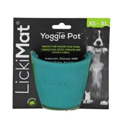 Lickimat Yoggie Pot Turquoise 8 Cm