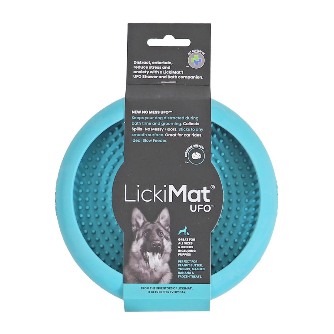 Lickimat Ufo Turquoise 1 Lickimat Ufo Turquoise