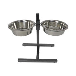 Boon H-Voederstandaard Slowfeeder 2 X Ø 24 Cm