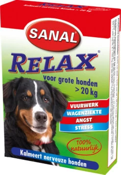 Sanal Relax Grote Hond > 20 Kg 15 Tabletten