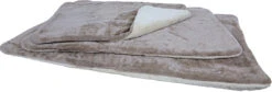 Boon Plaid Supersoft 2-zijdig Taupe/beige