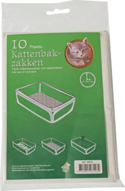Boon Kattenbakzakken L 10 St Wit