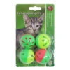 Boon Kattenspeelgoed Sterrenbal Met Bel Assorti 4 St