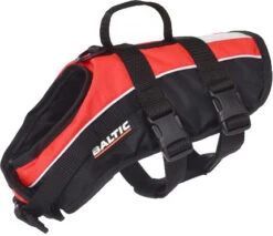Baltic Hondenzwemvest Mascot Oranje/Zwart -Beeztees Winkel 0229500 los