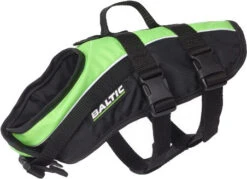 Baltic Hondenzwemvest Mascot Groen/Zwart -Beeztees Winkel 0229510 los