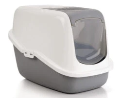 Savic Kattenbak Nestor Grijs/wit