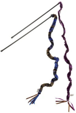 Beeztees Kattenhengel Pluchen Staart Assorti