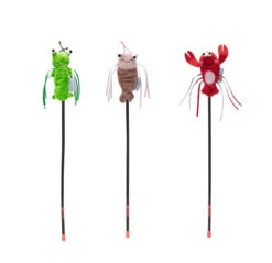 Beeztees Kattenhengel Bewegend Dier Assorti 40 Cm