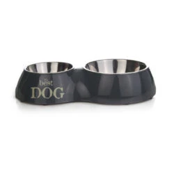 Beeztees Dinerset Best Dog Grijs 160 Ml + 350 Ml