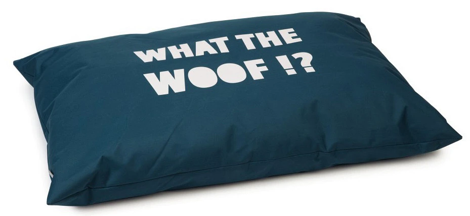 Beeztees Loungekussen What The Woof Groen 1 Beeztees Loungekussen What The Woof Groen