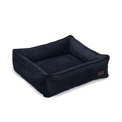 Designed By Lotte Hondenmand Ribbed Antraciet