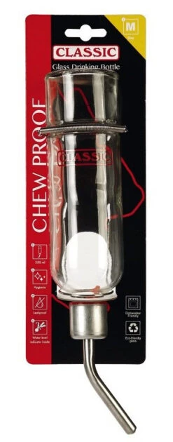 Classic Glazen Drinkfles -Beeztees Winkel 0800216 verp1