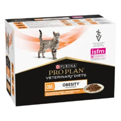 Pro Plan Veterinary Diets Kattenvoer OM Chicken 10 X 85 Gr