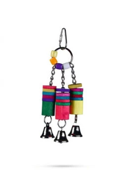 Beeztees Houten Vogelspeeltje Bellos. 20 Cm.