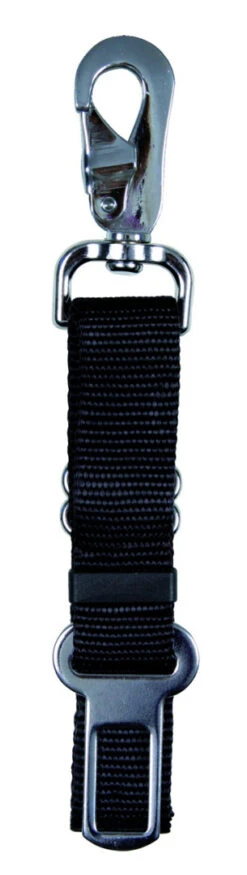 TRIXIE Reserve Autoriem Met Karabijnhaak Zwart