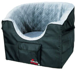 TRIXIE Autozitje Zwart/grijs