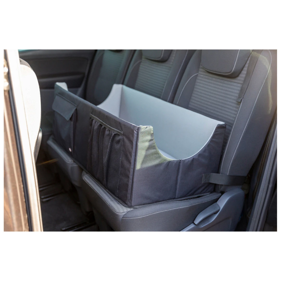TRIXIE Autostoel Dubbel Zwart/Grijs 80 X 39 X 28 Cm 3 TRIXIE Autostoel Dubbel Zwart/Grijs 80 X 39 X 28 Cm - Afbeelding 3
