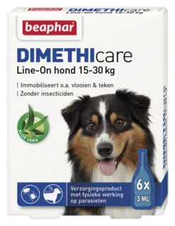 BEAPHAR Dimethicare Line-on Hond 15-30 Kg 6 Pipetten