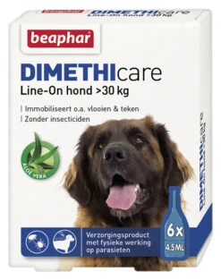 BEAPHAR Dimethicare Line-on Hond >30 Kg 6 Pipetten