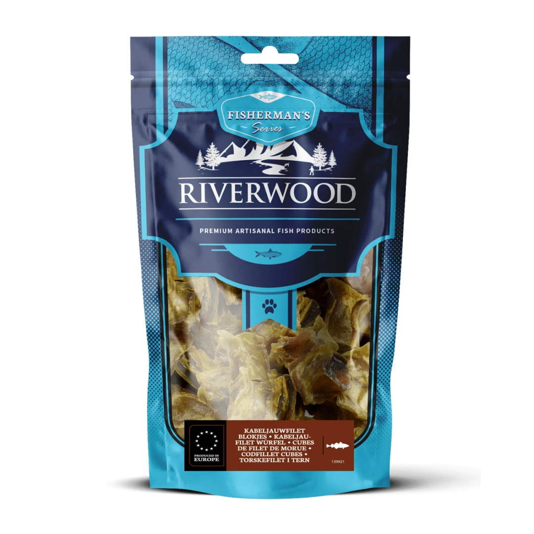 Riverwood Blokjes Kabeljauwfilet 100 Gr 1 Riverwood Blokjes Kabeljauwfilet 100 Gr