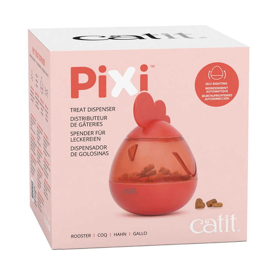 Catit PIXI Treat Dispenser Rooster 2 Catit PIXI Treat Dispenser Rooster - Afbeelding 2