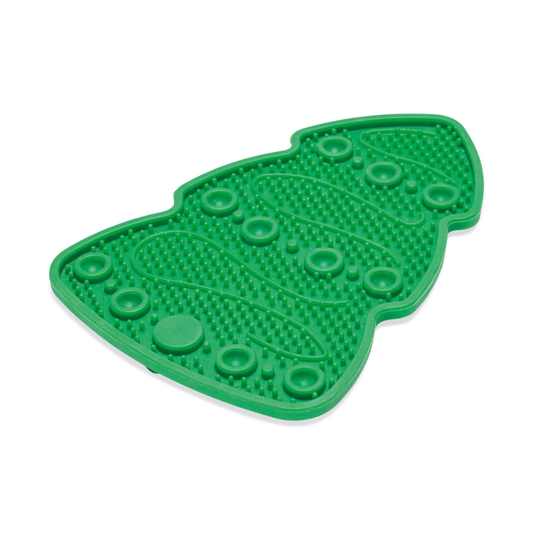 Beeztees Kerstboom Likmat Groen 1 Beeztees Kerstboom Likmat Groen