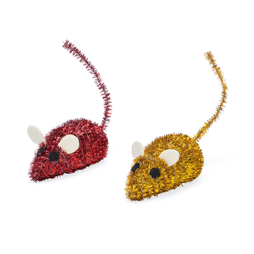 Beeztees Kattenspeelgoed Kerstmuizen 2 St 1 Beeztees Kattenspeelgoed Kerstmuizen 2 St