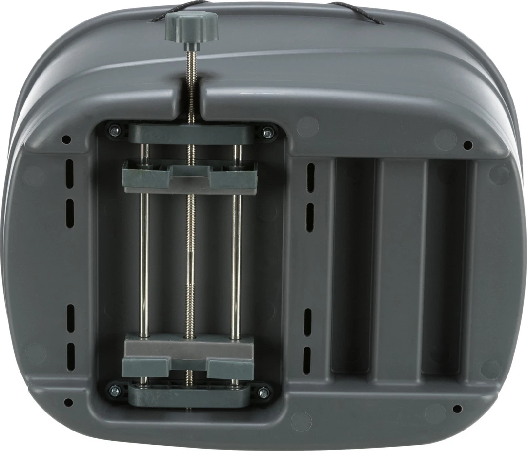 TRIXIE Fietsmand Voor Bagagedrager Grijs 3 TRIXIE Fietsmand Voor Bagagedrager Grijs - Afbeelding 3