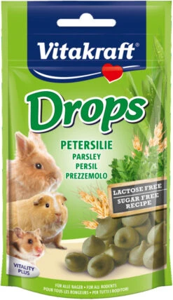Vitakraft Drops Peterselie Lactosevrij 75 Gr