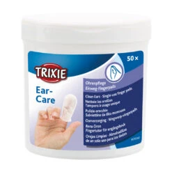 TRIXIE Ear Care Oorverzorging Vingerpads 50 St