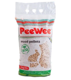 PeeWee Kattenbakvulling Houtkorrels 3 Kg