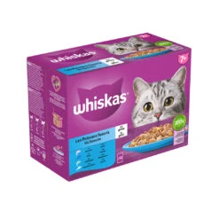 Whiskas Kattenvoer Senior Vis Selectie In Gelei 12 X 85 Gr