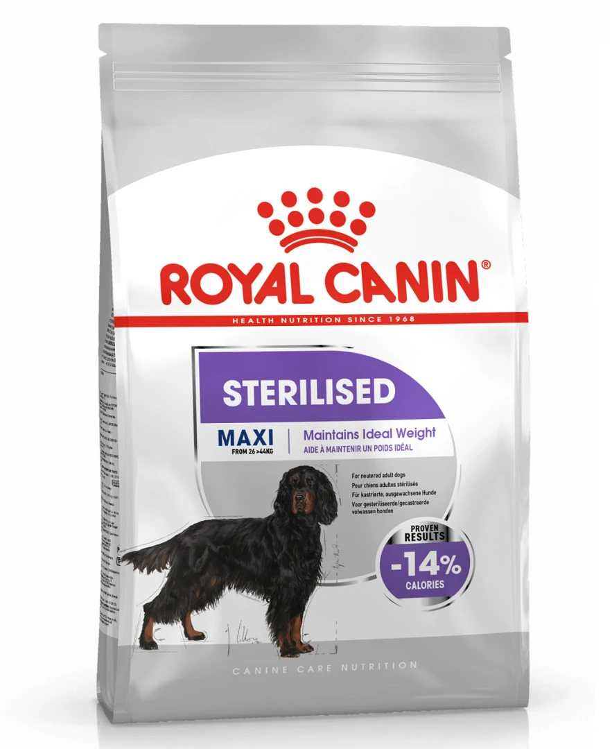 Royal Canin Hondenvoer Sterilised Maxi 12 Kg 1 Royal Canin Hondenvoer Sterilised Maxi 12 Kg