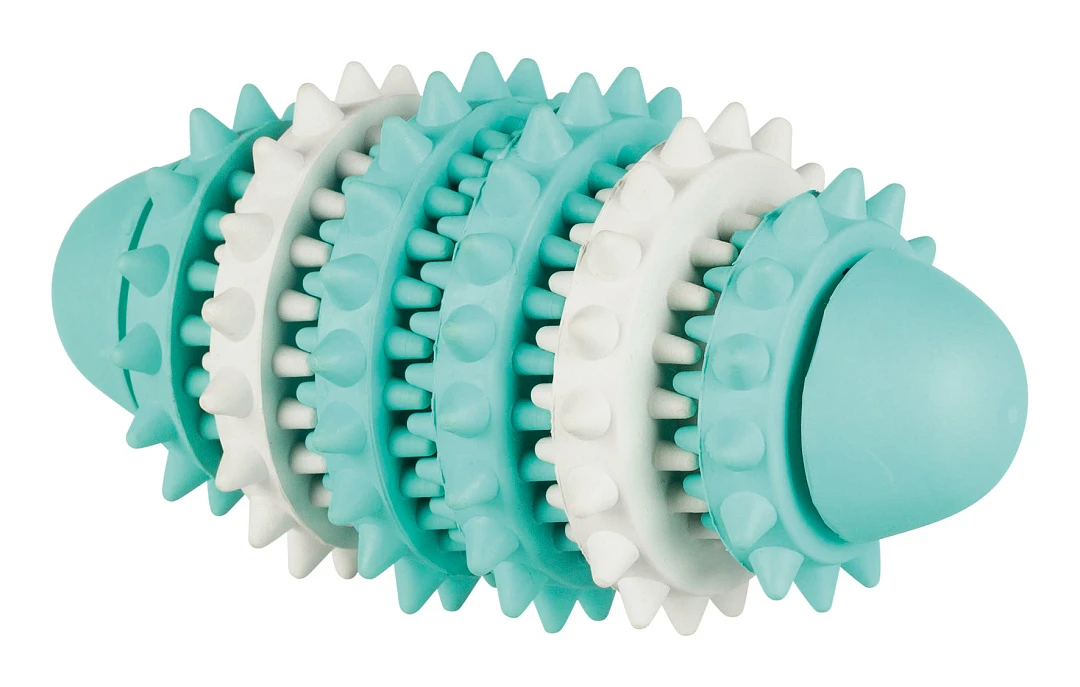 TRIXIE Denta Fun Rugbybal 15 Cm 1 TRIXIE Denta Fun Rugbybal 15 Cm