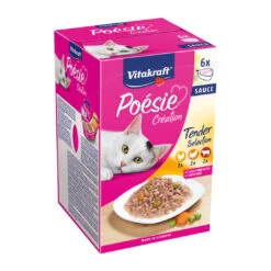 Vitakraft Kattenvoer Poésie Sauce Multipack 6 X 85 Gr