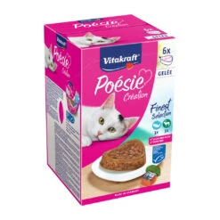 Vitakraft Kattenvoer Poésie Gelée Multipack 6 X 85 Gr
