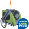 DoggyRide Hondenfietskar Novel 20 Cabin Groen/Grijs