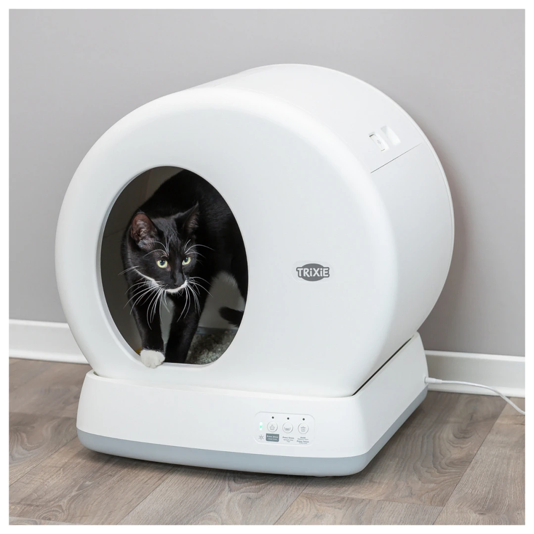 TRIXIE Kattenbak Zelfreinigend Wit 4 TRIXIE Kattenbak Zelfreinigend Wit - Afbeelding 4