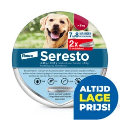 Seresto Band Voor Grote Honden Vanaf 8 Kg 2 St