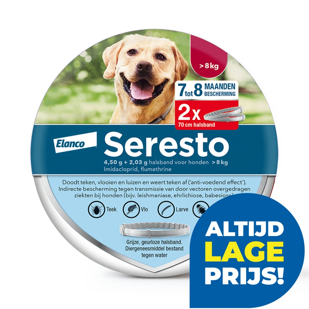 Seresto Band Voor Grote Honden Vanaf 8 Kg 2 St 1 Seresto Band Voor Grote Honden Vanaf 8 Kg 2 St