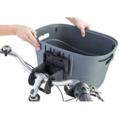 TRIXIE Fietsmand Voor Aan Het Stuur Grijs -Beeztees Winkel 4011905130965 6