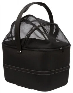 TRIXIE Fietsmand Voor Aan Het Stuur Zwart